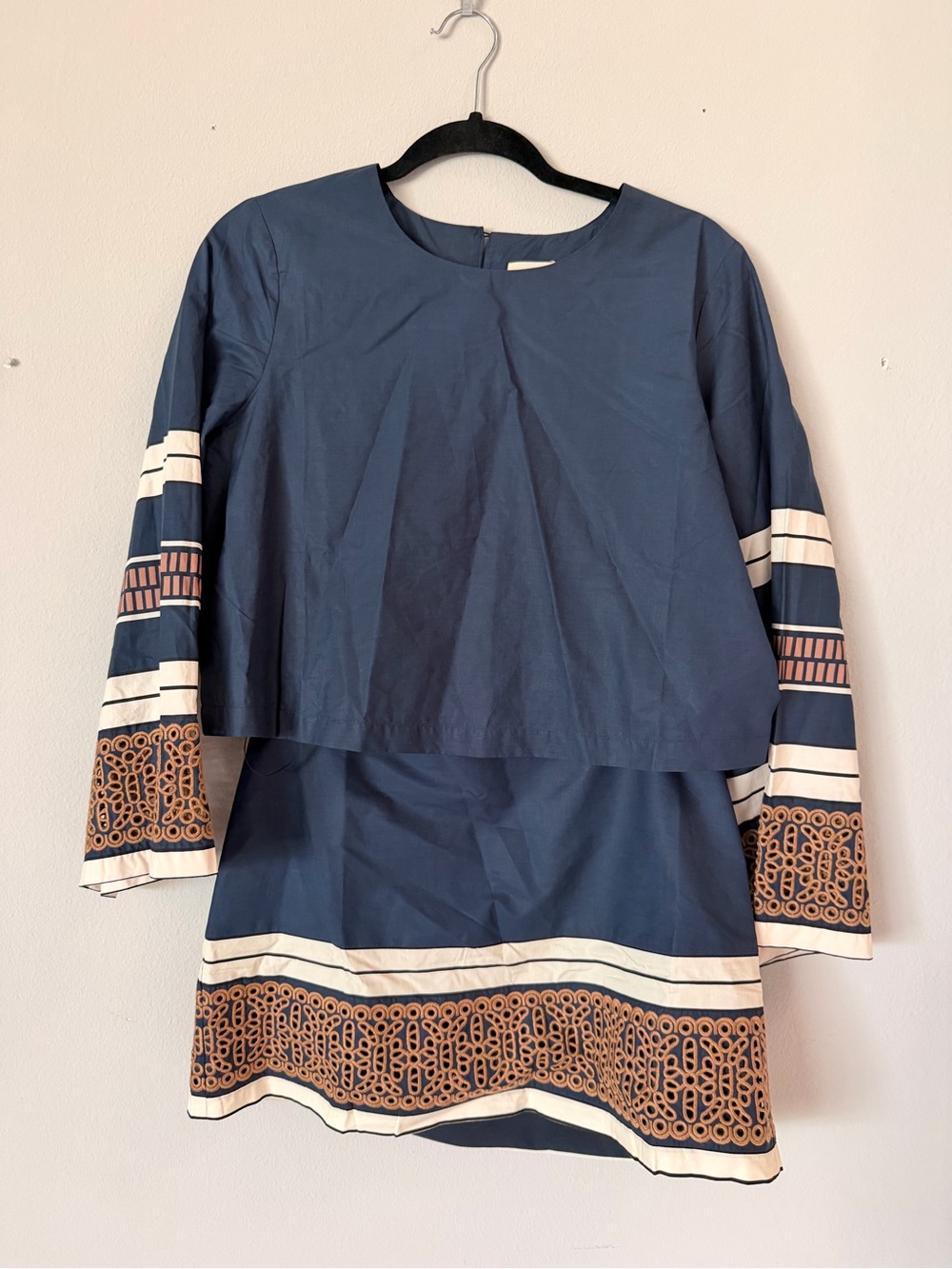 Tuckernuck Navy Meg Mini Skirt and Shirt Set BNWT - Picture 6 of 15
